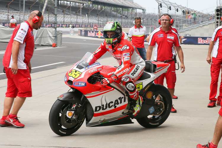 Cal Crutchlow in Indy auf der Ducati