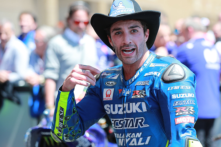 Suzuki-Pilot Andrea Iannone