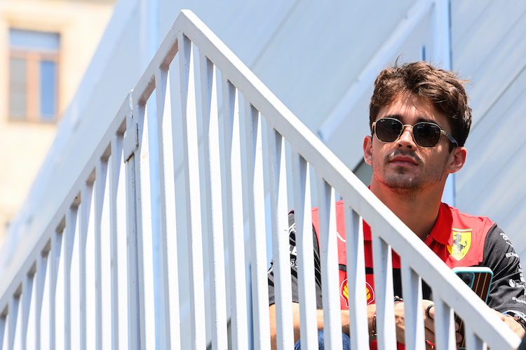 Charles Leclerc: «Ich denke, wir werden auf den Geraden nicht ganz so schnell sein wie Red Bull Racing»