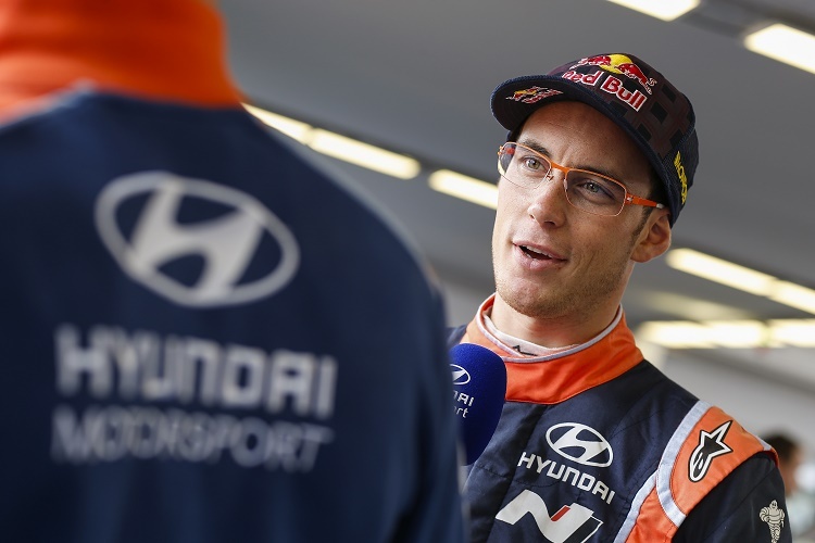 Thierry Neuville gibt nicht auf