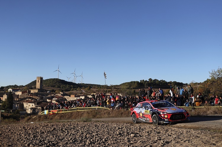 Spanien-Leader Thierry Neuville