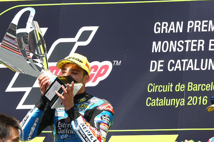 Jorge Navarro gewinnt das Moto3-Rennen