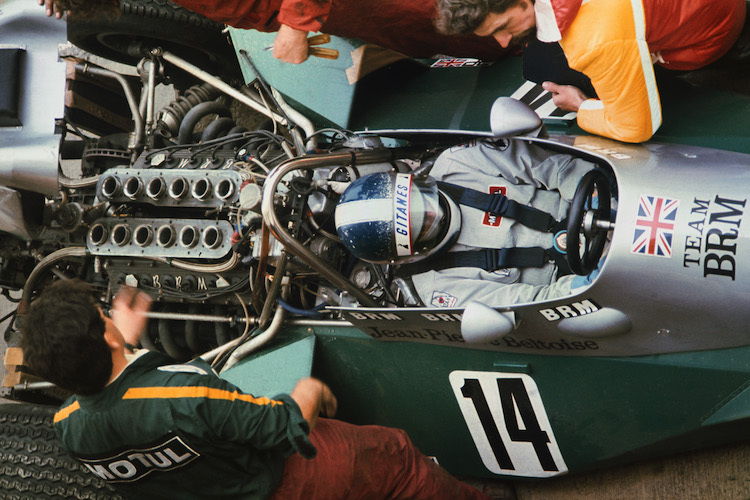 Jean-Pierre Beltoise 1974 im BRM
