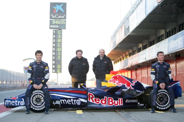 2007 präsentierte Red Bull den RB3 in aller Ruhe