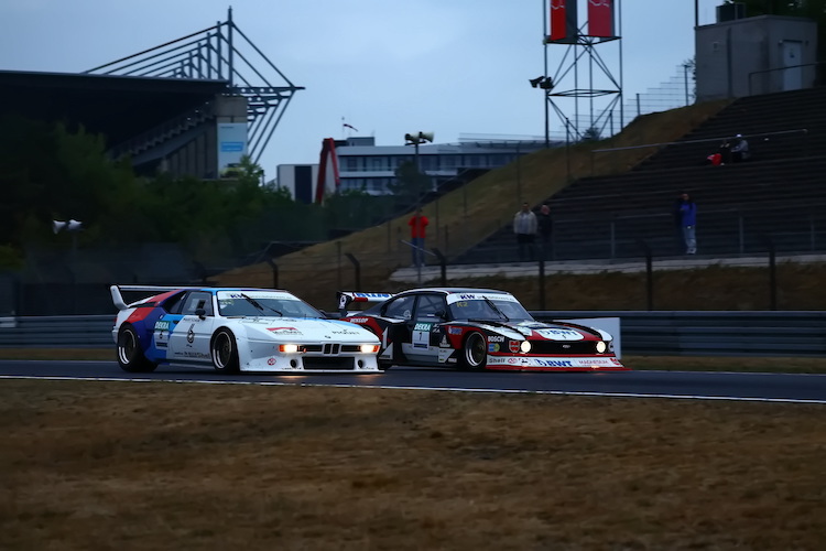 Stefan Mücke (BMW) und Vater Peter (Ford)