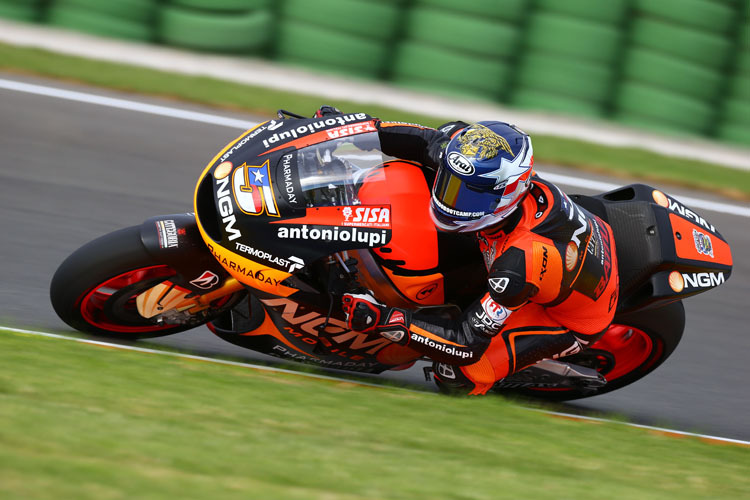 Colin Edwards in Valencia