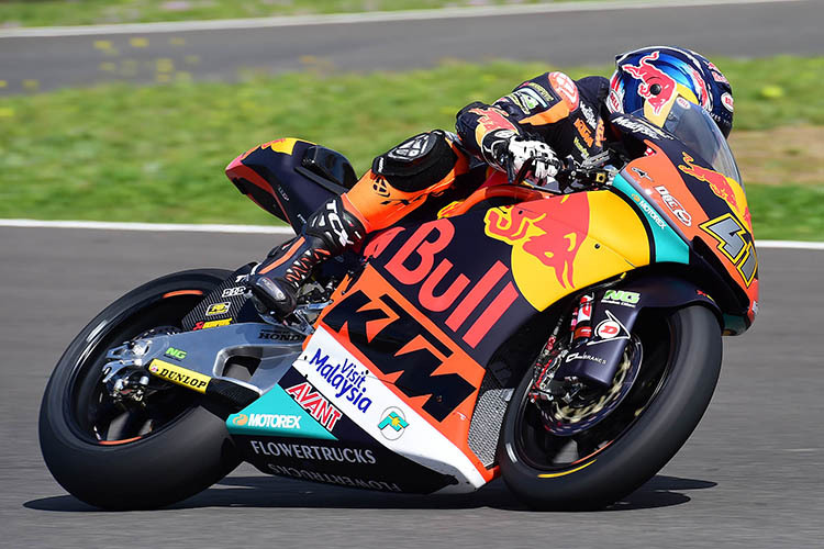 Brad Binder auf der Red Bull KTM