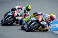 Lorenz Sennhauser (7) und Chris Burri (34) – Superstock 1000