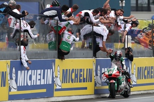 Johann Zarcos Sieg in Le Mans)