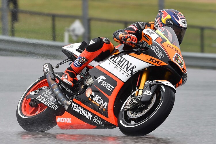 Stefan Bradl im Regen von Austin