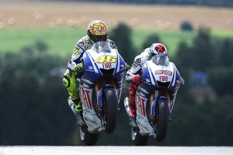 Das Duell Rossi gegen Lorenzo geht weiter
