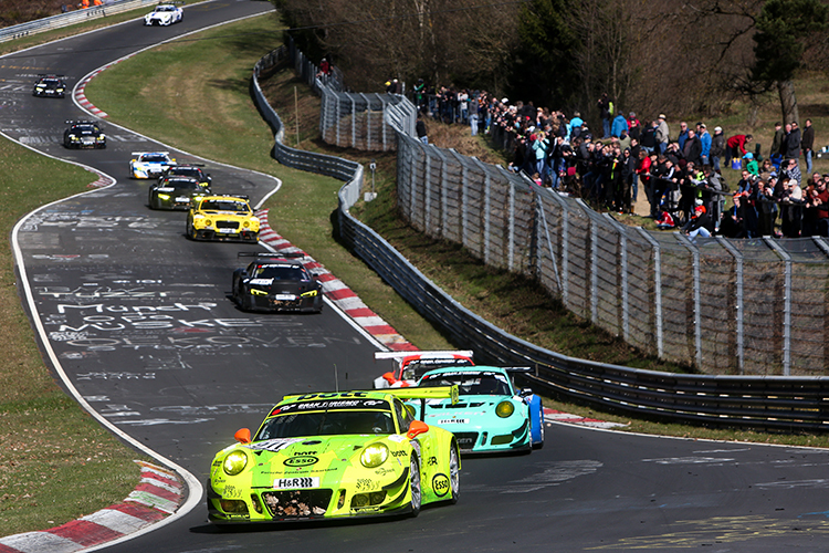 Manthey, Falken und WRT können sich alle schon über einen Startplatz beim Top 30 Qualifying des 24h Rennens freuen.