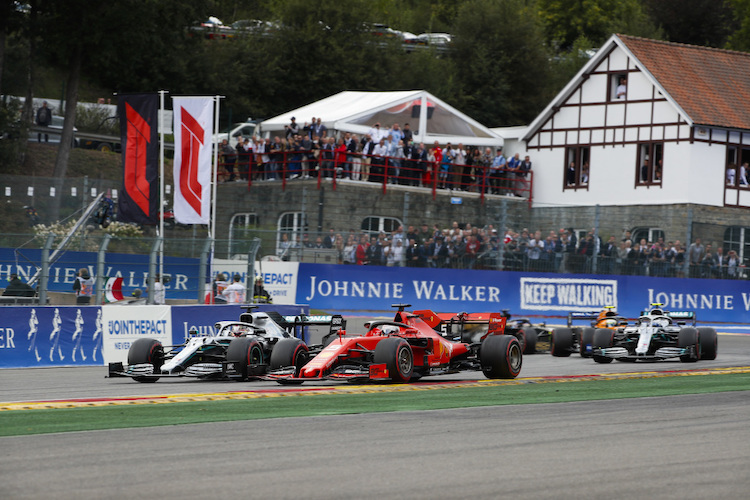 Vettel gegen Hamilton