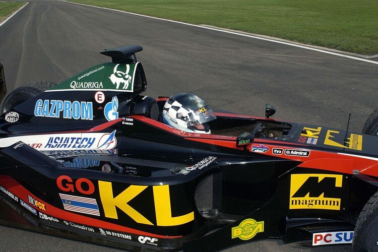 Sergey Zlobin 2002 im Minardi