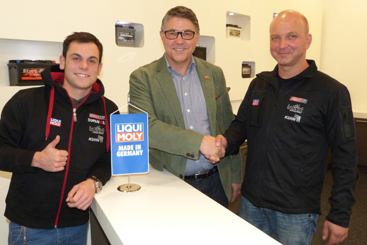 Cortese, Baumann (Liqui Moly) und Lingg