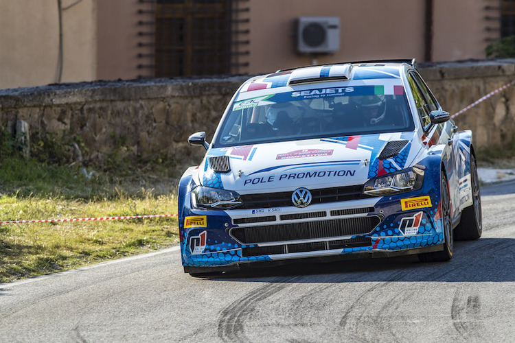 Fabian Kreim bei der Rallye Roma Capitale 2020