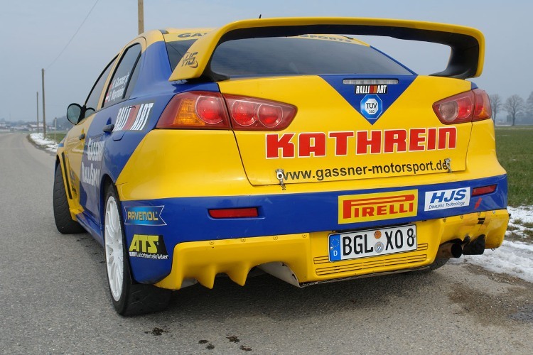 Der Mitsubishi Lancer von Hermann Gassner jr.