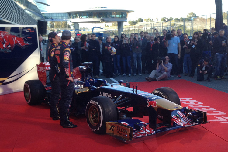 Der neue Toro-Rosso-Renner