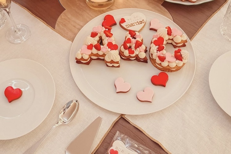 Passend zum Antrag gab es auch eine süsse Überraschung