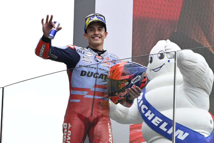 Marc Marquez ist jetzt WM-Dritter