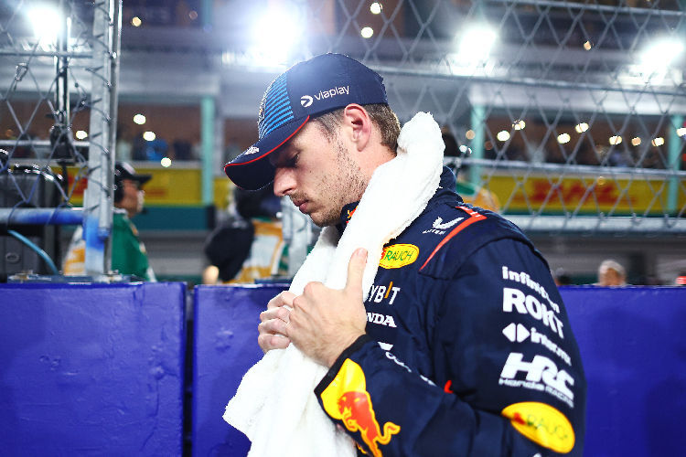 Max Verstappen in Singapur