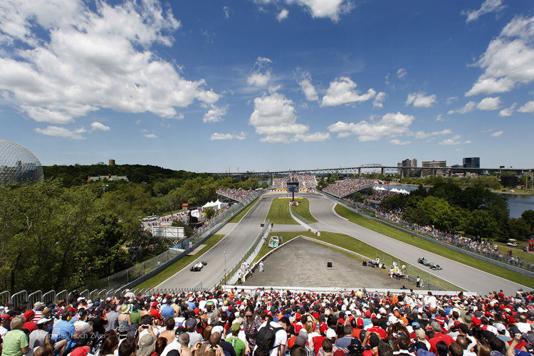 So wird es wohl erst wieder am Samstag in Montreal aussehen