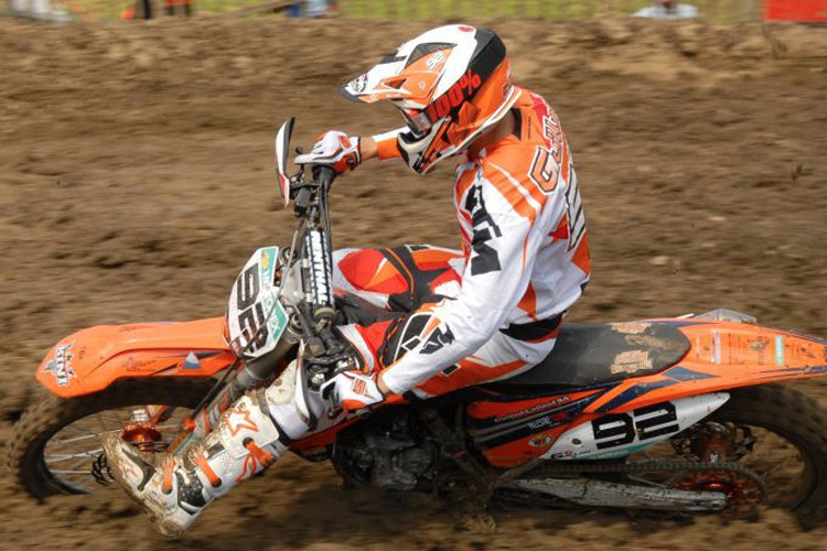 Wieder ist ein schweizer MX2-Pilot das Mass der Dinge: Valentin Guillod