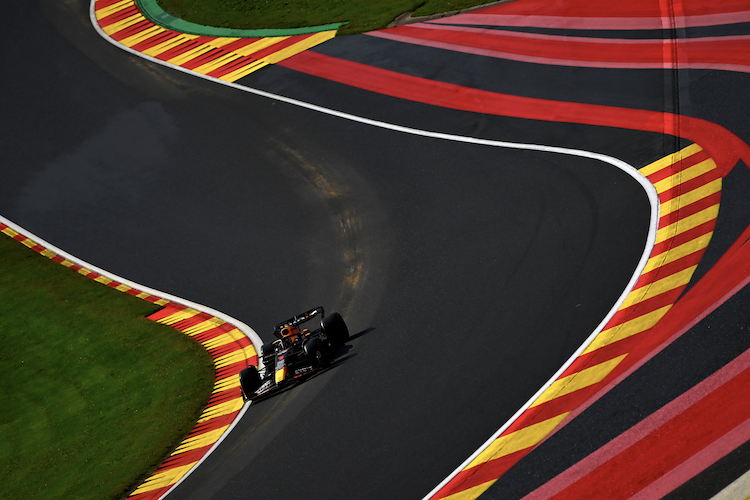 Max Verstappen in Belgien