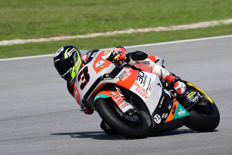 Lukas Tulovic in Sepang