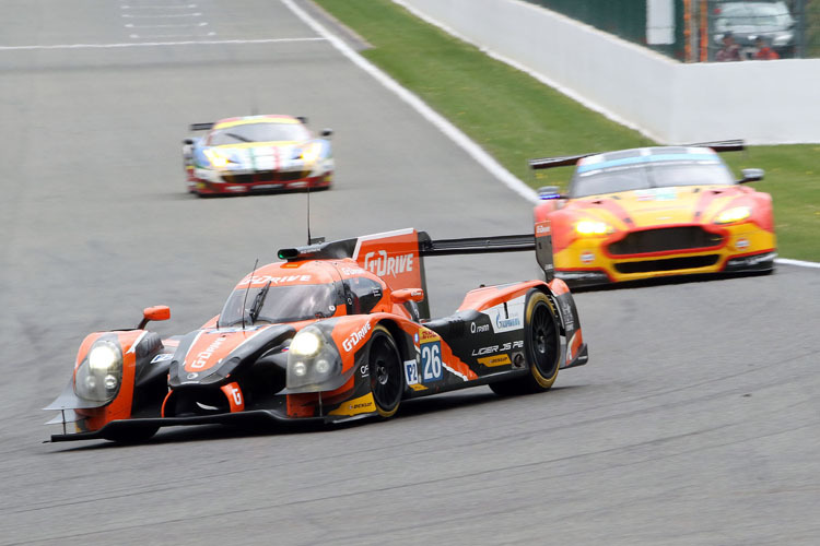 Auch G-Drive testet mit einem Ligier am Ring