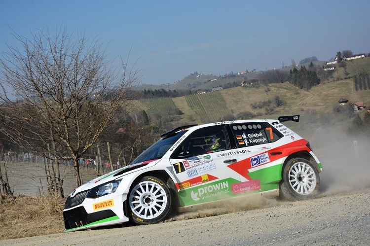 Marijan Griebel im Skoda Fabia R5