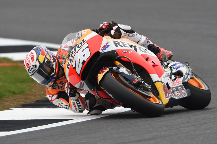 Dani Pedrosa in Silverstone