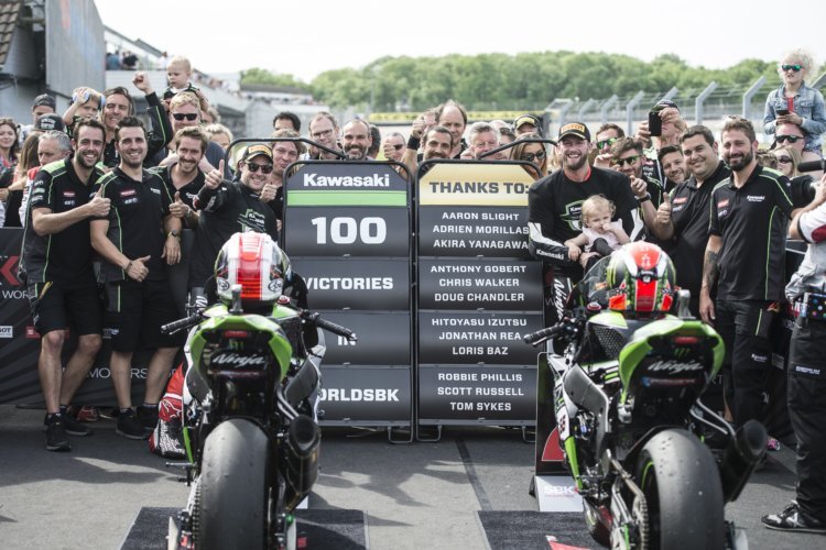 Jonathan Rea und Tom Sykes: Zusammen 63 Siege für Kawasaki