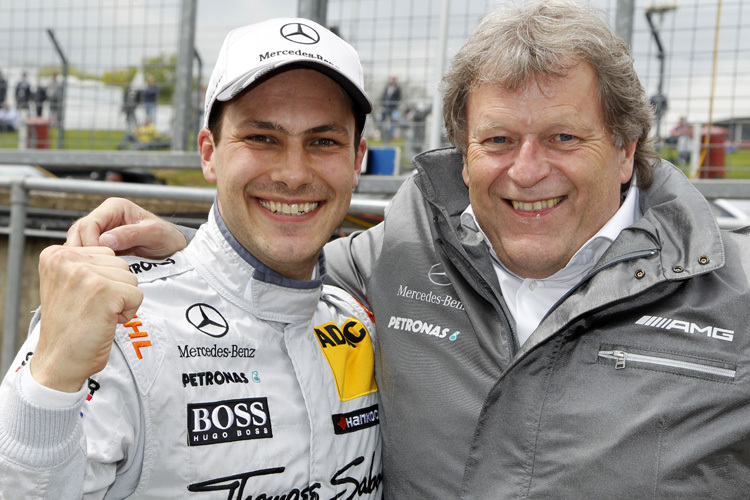 Gary Paffett und Norbert Haug