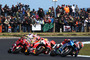 Rins setzt sich gegen Marc Márquez und Bagnaia durch