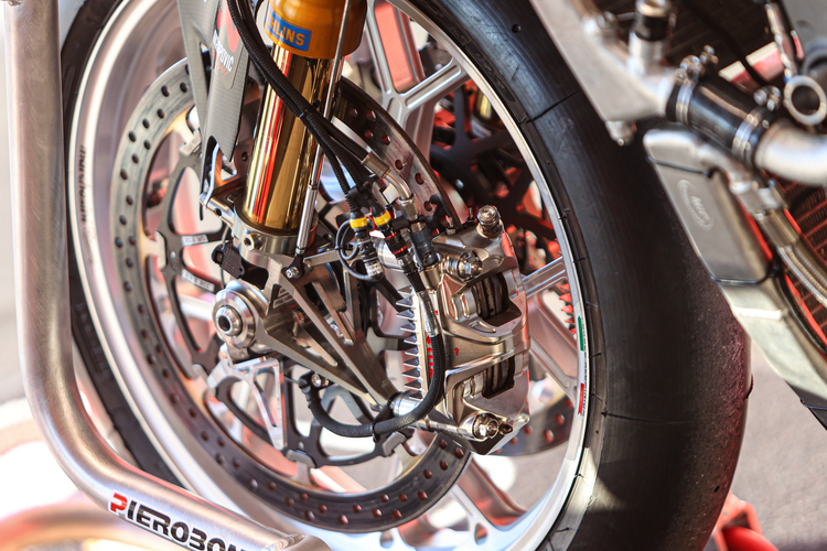 Im Detail: Brembo-Bremsanlage an der Ducati Panigale V4R