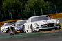 Der Fortec-Mercedes machte in Spa viele Probleme