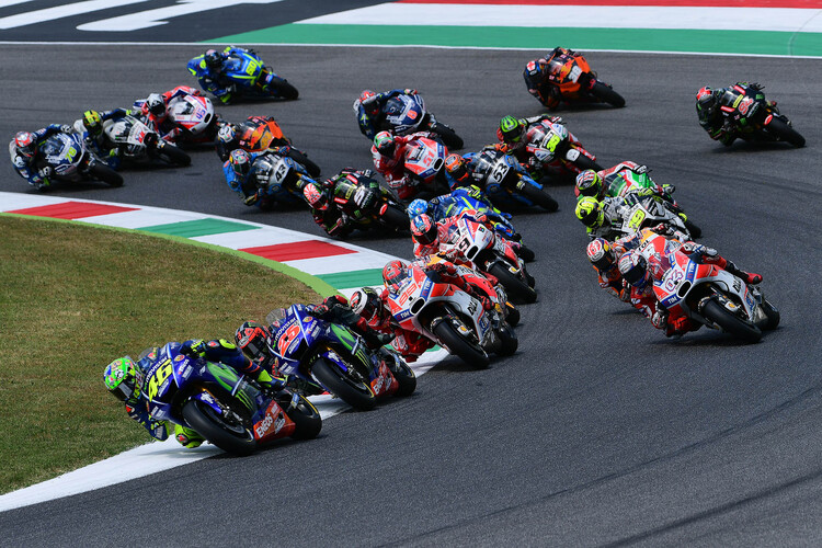 Das MotoGP-Rennen in Mugello 2017