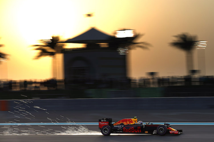 Max Verstappen 2016 in Abu Dhabi