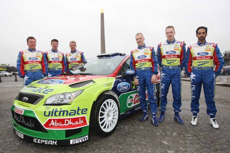 Das Ford-WM-Team 2010