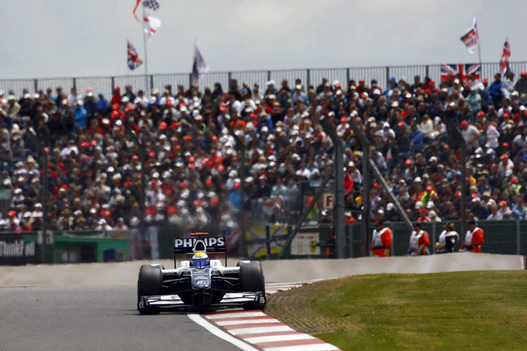 Starkes Rennen von Nico Rosberg in Silverstone