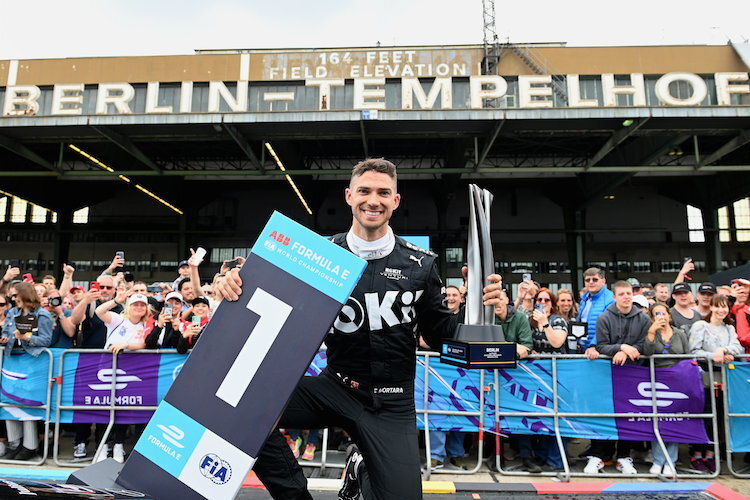 Edoardo Mortara siegte im ersten Berliner E-Prix