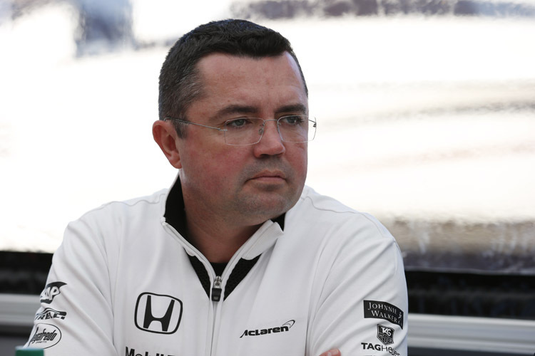 McLaren-Renndirektor Erico Boullier: « Wir haben nur 12 Tage, um uns Vorzubereiten. Wenn wir die Hälfte davon verpassen, dann werden wir auch nicht einhundertprozentig bereit sein»