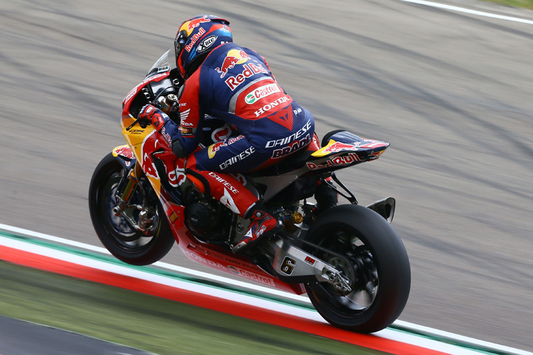 Stefan Bradl hat es in Imola nicht einfach