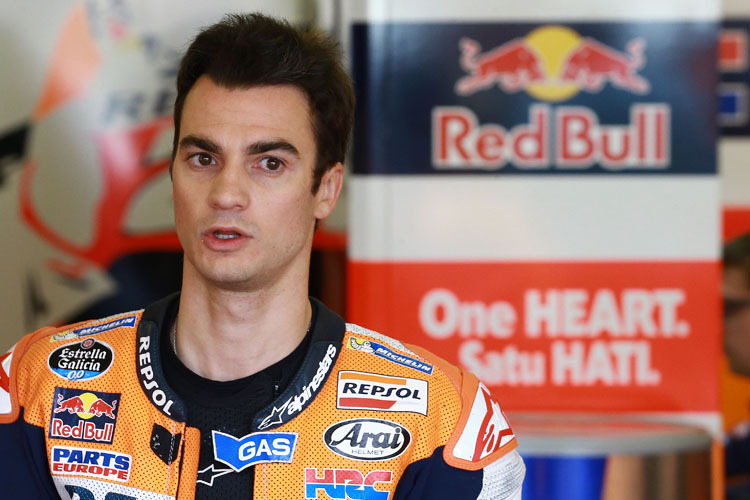 Dani Pedrosa schaut sich den Giro d'Italia an