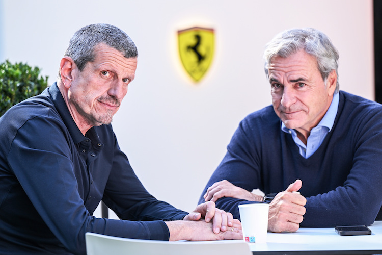 Günther Steiner und Carlos Sainz