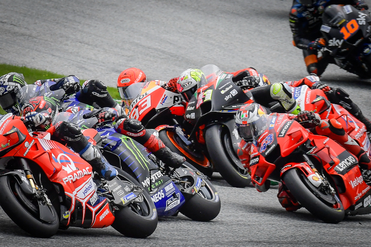 Verkleidung an Verkleidung: Marc Márquez und Aleix Espargaró