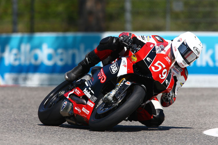 Alex Schacht, EAB und die Ducati Panigale R kennen sich bereits aus 2014