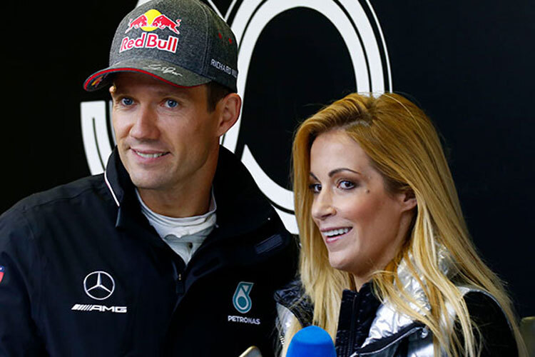 Sebastien Ogier und Andrea Kaiser