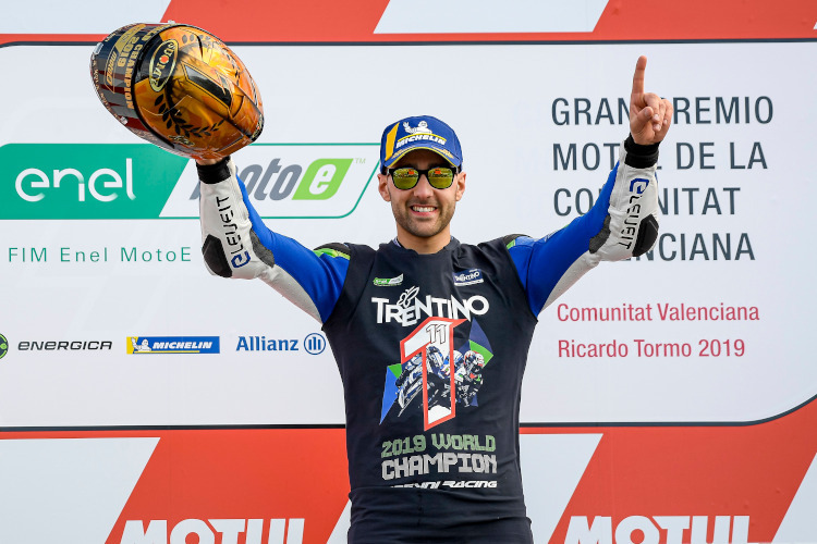 Matteo Ferrari entschied den «FIM Enel MotoE World Cup» 2019 für sich